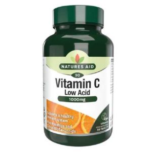 Natures Aid Vitamin C 1000mg Low Acid