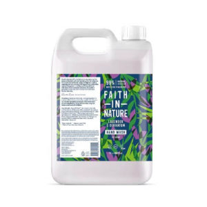 Faith In Nature Lavender & Geranium Hand Wash - 5L Refill