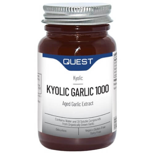 Quest Kyolic Garlic Odourless 1000mg 30 capsules