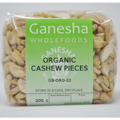 Cashew Nut Pieces Organic 200g