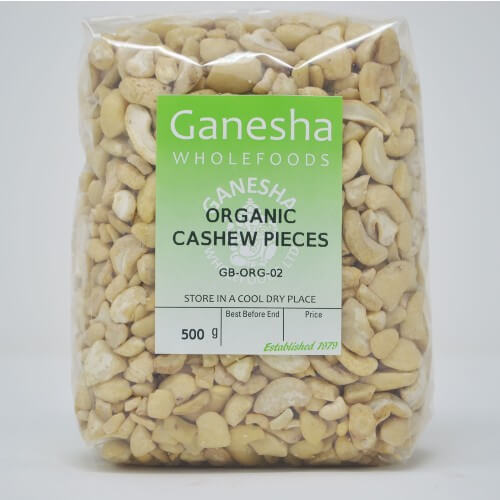 Cashew Nut Pieces Organic 500g