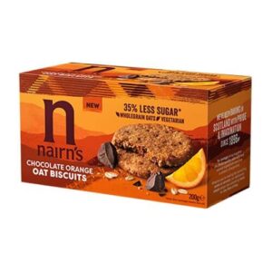 Nairn's Dark Chocolate Orange Oat Biscuits 200g