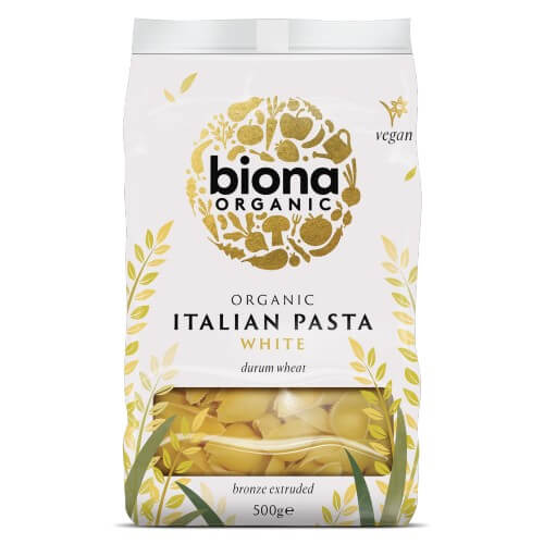 Biona Conchiglie Pasta White Organic 500g