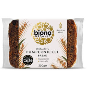 Biona Pumpernickel Bread Organic 500g
