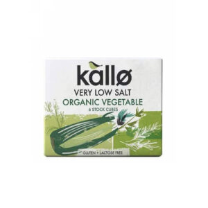 Kallo Low Salt Vegetable Stock Cubes Organic 66g