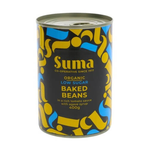Suma Baked Beans Low Sugar Organic 400g